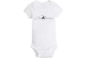 SUBTYE Funny Baby Bodysuit Cute Infant Boy Girl Clothes Super Soft Cotton Suit Humor Comfy One-Piece Newborn Gift