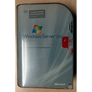 Microsoft Windows Server 2008 Standard w / SP2 – Licentie en media – 5 CAL’s, 1 server (1-4 CPU) – OEM – DVD – 32/64-bit…