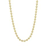 3mm 14k Gold Plated Ball Chain