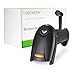 Coocheer 2.4G Wireless Cordless Handheld Barcode Scanner Wireless Laser Barcode Scanner Anti-interference Optical Laser Bar Code Reader Kit