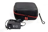 HQRP Hard Case and AC Adapter for iProven BPM-2244BT Automatic Upper Arm Blood Pressure Monitor