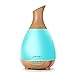 200ml Essential Oil Defuser, Newest Version Wood Grain Cool Mist Oil Diffuser Aromatherapy Humidifier Ultrasonic - Lights Changing - Waterless Auto Shut-off for Office Home Bedroom Baby Room Yoga Spa