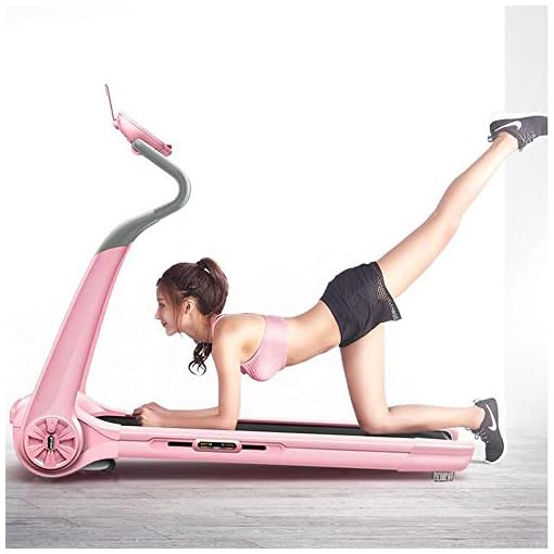 BZLLW Folding Small Treadmill for Home,Electric Treadmills Exercise Fitness Trainer Walking Running Machine - Image 5