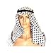 Authentic Middle Eastern Arab Kafiya Keffiyeh w Aqel Rope by Bethlehem Gifts TM