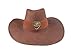 DAZCOS Brown McCree Cosplay Badge Cowboy Hat (Brown)