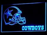 Dallas Cowboys Helmet Nr Bar Neon Light Sign