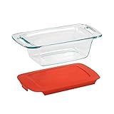 Easy Grab 1.5 Qt. Loaf Dish with Plastic Cover