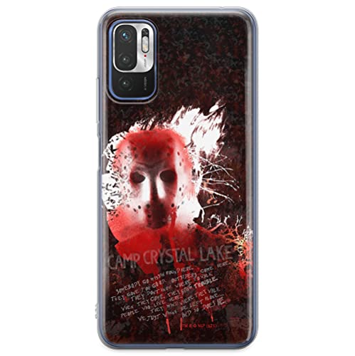 Ert Group Funda para teléfono móvil Xiaomi REDMI Note 10 5G / Poco M3 Pro Original y con Licencia Oficial de Horror con diseño Friday The 13th 016, Funda Hecha de TPU