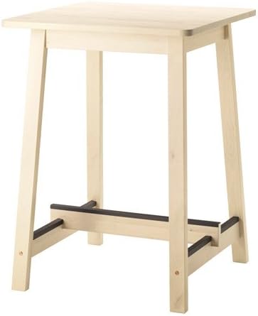 Amazon Com Ikea Bar Table White Birch 29 1 8x29 1 8