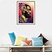 Yomiie 5D Diamond Art Painting African American Full Drill by Number Kits, African Woman Man DIY Paint with Diamonds Art Rhinestone Embroidery Craft for Home Room Decoration (12x16 inch, 2 Pack)