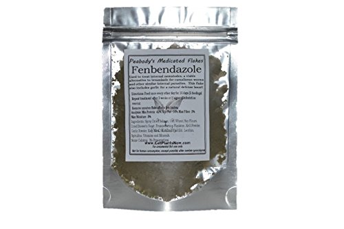 Peabody's Medicated Flakes - Fenbendazole