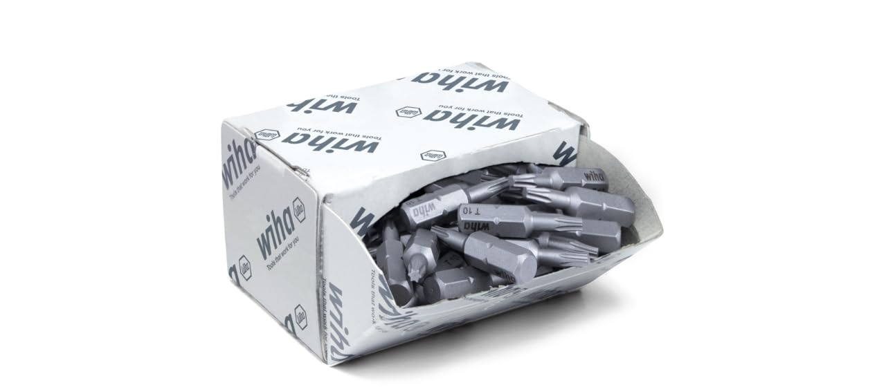 Wiha Bit bulk pack Standard, 25 mm, 50 pcs. T10 x 25mm