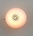 Melody Jane Dolls Houses Round Flush Ceiling Light 12V Lamp Miniature Electric Lighting