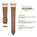 SWEES Leather Bands Compatible Fitbit Charge 2 Small (5.6