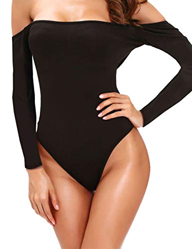 Uranus-Lingerie-da-Donna-Sexy-Body-a-Maniche-Lunghe-dalla-Spalla