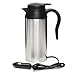12V 750ml Stainless Steel Car Electric Heating Mug Drinking Cup Travel Kettle Water Boiler for Water Tea Coffee Milk