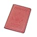 Passport Holder Case, ACdream Protective Premium PU Leather RFID Blocking Wallet Case for Passport, Light Pink