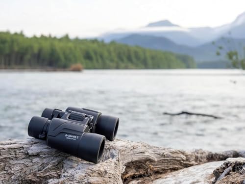 8-16x40 S Zoom Fernglas - Naturbeobachtung & Sport - Schwarz