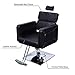 BarberPub Classic Hydraulic Barber Chair Salon Styling Beauty Spa Chair 2065 (Black)