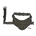 yisibo Tactical Dog Harness Military Working Dog Vest No-Pull Adjustable K9 Service Dog Training Vest with Handle,Ranger Green,L
