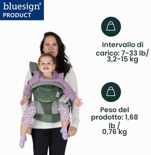 Poco Marsupio porta bebè morbido, Tidal