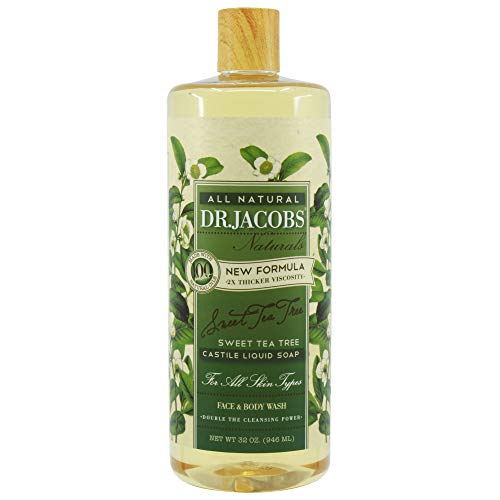 Dr. Jacobs Naturals Pure Castile Liquid Soap Natural Face and Body