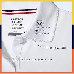 French Toast Little Girls' Toddler Short Sleeve