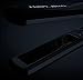 HFX CORDLESS USB RECHARGEABLE HAIR STRAIGHTENERS | Luxury 24k Gold Plated Textured Finish | Nano-Titanium Mirror Effects Styling Plates | Colour: Velvety Matte Black