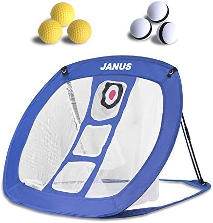 JANUS Golf Net/Golf Accessories for Men/Golf nets for Backyard Driving,Golf Gifts,Backyard Game, Golf prcatice net. Including Putting mats Indoor and 12 Practice Golf Balls