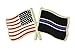 Thin Blue Line USA Flags Pin (1 Pin)