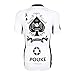 PANDOOM Men's Breathable Short Sleeve Cycling Jersey Quick Dry Biking Shirts For Outdoor Sports