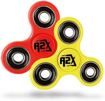 A2X Spinner Fidget, (2 Pack) A2X Anti-Anxiety 360 Spinner Helps Focusing Fidget Toys Quality EDC Focus Toy for Adults &amp; Kids- Stress Reducer Relieves ADHD &amp; Anxiety