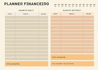 Livro Planner financeiro