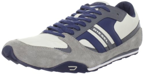 Diesel Men's Gunner Lace-Up Fashion Sneaker,Vaporous Grey/Paloma,10 M US