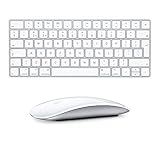 Apple Wireless Keyboard with Apple Magic Bluetooth Mouse (Renewed)