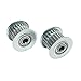 BEMONOC 2Pcs HTD 3M 22 Teeth Idler Pulley Pitch 3mm fit for 3M Timing Belt Width 15mm Bearing Hole 6mm for Laser Engraver CNC