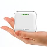 SINOELE Power Bank 10000mAh Mini Phone Battery Backup Portable Charger for iPhone,iPad,Samsung (White)