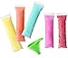 Ives 100 pcs Disposable DIY Ics Pop Molds Bags for Gogurt, Ice Candy,Dried Fruit Bag, Juice & Fruit Smoothies