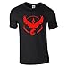 Pokemon Go Team Valor Black Shirt (Large)