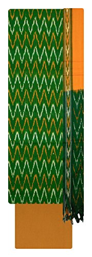 Bharathi ikat fabs Women's Cotton Unstitched Dress Material (Multi-Coloured)