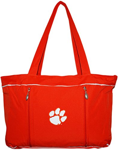 Clemson University Tigers Paw Diaper Bag with Changing Pad