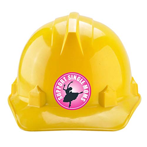 Support Single Moms Stickers - (Pack of 120) 2" Large Laminated Vinyl Decals for Hard Hat Motorcycle Welding Helmet Toolbox Labels