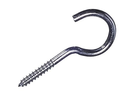 Dresselhaus 0/4216/001/4,5/50/ /75 Wäscheleinenhaken, 4,5 x 50, galv. verzinkt, 50 Stück