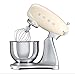 Smeg SMF01CRUS 50's Retro Style Aesthetic Stand Mixer (600 W Motor), Cream