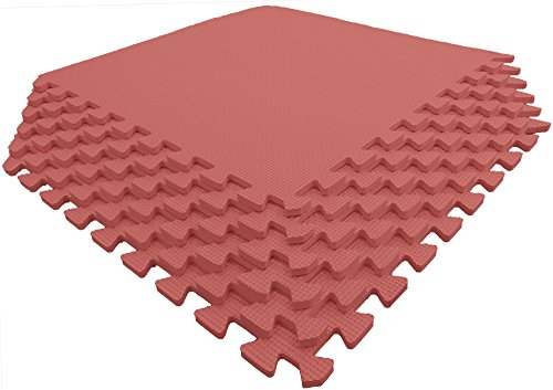 image for Ottomanson Multipurpose Interlocking Puzzle Eva Foam Tiles-Anti-Fatigu