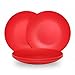 COZA DESIGN 6-Piece Plate Set (Red)