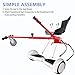 ESROVER Cool Mini Kart Hover Boards Accessories Kart for 6.5