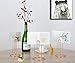 PAG 3 Packs Office Memo Holder Stand Table Place Cards Holders Menu Clips, Rose Gold