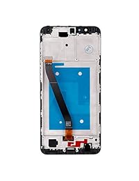 Swark - Pantalla LCD compatible con Huawei Mate SE (con Huawei Logo), Huawei Honor 7X BND-TL10 BND-AL10 BND-L21 BND-L22 BND-L24 (incluye marco), color negro