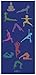 MOGA Kids Yoga Mat 1/2 Inch Thick Play Pad With Poses For Exercise And Fitness- For Boys And Girls Multipurpose- Non Slip